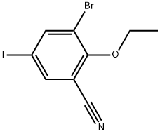 2384106-45-8 3-Bromo-2-ethoxy-5-iodobenzonitrile