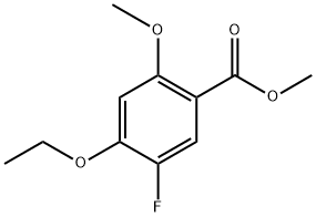 Methyl 4-ethoxy-5-fluoro-2-methoxybenzoate Structure