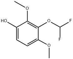 3-(difluoromethoxy)-2,4-dimethoxyphenol Structure