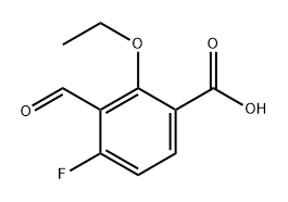 2384206-13-5 2-ethoxy-4-fluoro-3-formylbenzoic acid