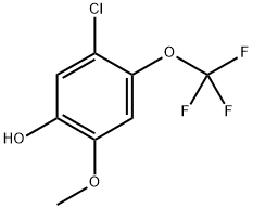 5-chloro-2-methoxy-4-(trifluoromethoxy)phenol Structure