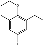 2-ethoxy-1-ethyl-5-iodo-3-methylbenzene Structure