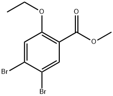 methyl 4,5-dibromo-2-ethoxybenzoate Struktur