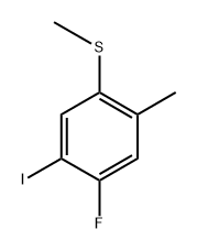 (4-Fluoro-5-iodo-2-methylphenyl)(methyl)sulfane|