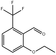 2-ethoxy-6-(trifluoromethyl)benzaldehyde,2384454-36-6,结构式