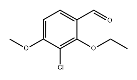 3-Chloro-2-ethoxy-4-methoxybenzaldehyde,2384684-88-0,结构式