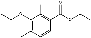 Ethyl 3-ethoxy-2-fluoro-4-methylbenzoate Structure