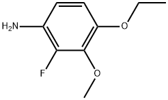 4-Ethoxy-2-fluoro-3-methoxybenzenamine Structure