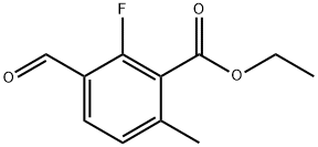 ethyl 2-fluoro-3-formyl-6-methylbenzoate|