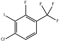 1-Chloro-3-fluoro-2-iodo-4-(trifluoromethyl)benzene Structure