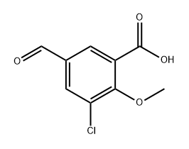 2385305-00-8 3-Chloro-5-formyl-2-methoxybenzoic acid