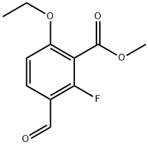 Methyl 6-ethoxy-2-fluoro-3-formylbenzoate,2385305-11-1,结构式