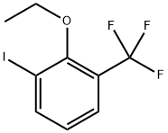 2-Ethoxy-1-iodo-3-(trifluoromethyl)benzene Struktur