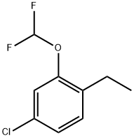 2385685-00-5 4-chloro-2-(difluoromethoxy)-1-ethylbenzene