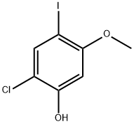 2-chloro-4-iodo-5-methoxyphenol,2385804-84-0,结构式