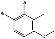 1,2-Dibromo-4-methoxy-3-methylbenzene Structure