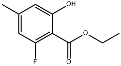 Ethyl 2-fluoro-6-hydroxy-4-methylbenzoate Structure