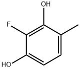 2-fluoro-4-methylbenzene-1,3-diol Structure