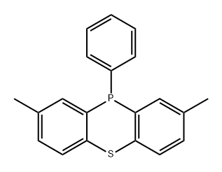 2,8-Dimethyl-10-phenyl-10H-phenothiaphosphine,23861-47-4,结构式