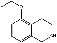 (3-ethoxy-2-ethylphenyl)methanol 化学構造式