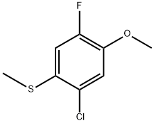 (2-Chloro-5-fluoro-4-methoxyphenyl)(methyl)sulfane|