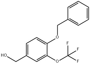 (4-(benzyloxy)-3-(trifluoromethoxy)phenyl)methanol|