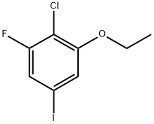 2-chloro-1-ethoxy-3-fluoro-5-iodobenzene,2386403-53-6,结构式