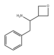 1-(oxetan-3-yl)-2-phenylethan-1-amine 化学構造式