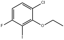 1-Chloro-2-ethoxy-4-fluoro-3-iodobenzene 结构式