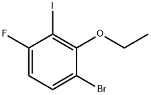 1-Bromo-2-ethoxy-4-fluoro-3-iodobenzene Structure