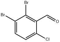 2,3-Dibromo-6-chlorobenzaldehyde Structure