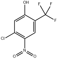 5-氯-4-硝基-2-(三氟甲基)苯酚,2387068-52-0,结构式