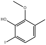 6-iodo-2-methoxy-3-methylphenol Structure