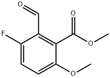 methyl 3-fluoro-2-formyl-6-methoxybenzoate,2387195-23-3,结构式