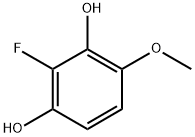 2-Fluoro-4-methoxybenzene-1,3-diol Structure