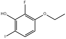 3-Ethoxy-2-fluoro-6-iodophenol Structure