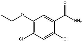 2,4-dichloro-5-ethoxybenzamide Struktur