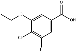 4-chloro-3-ethoxy-5-fluorobenzoic acid|