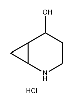 2-azabicyclo[4.1.0]heptan-5-ol hydrochloride Struktur