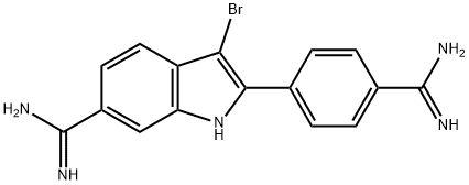 Br-DAPI 结构式