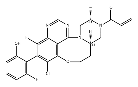 化合物 AZD4625, 2387927-95-7, 结构式