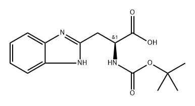N-α-(t-Butoxycarbonyl)-3-(benzimidazol-2-yl)-L-alanine|