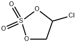 4-Chrolo-1,3,2-dioxathiolane 2,2-dioxide 化学構造式