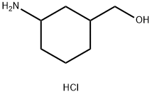 3-氨基环己基甲醇盐酸盐, 2402828-57-1, 结构式