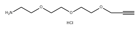 2402830-66-2 2-(2-(2-(prop-2-yn-1-yloxy)ethoxy)ethoxy)ethan-1-amine hydrochloride