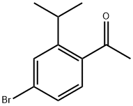 1-(4-bromo-2-isopropylphenyl)ethanone,2403679-51-4,结构式