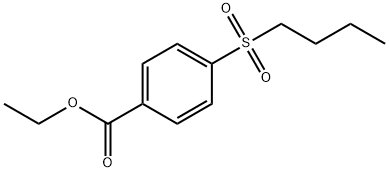 Ethyl 4-(butylsulfonyl)benzoate,2408319-76-4,结构式