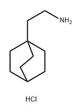 Bicyclo[2.2.2]octane-1-ethanamine, hydrochloride (1:1) 化学構造式