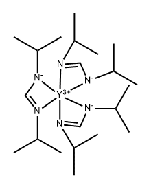 三(N,N'-二-I-丙基甲酰胺)钇,2409013-69-8,结构式