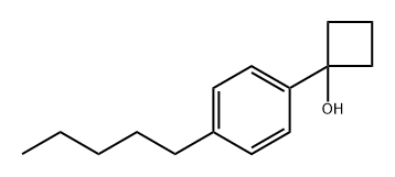 1-(4-pentylphenyl)cyclobutanol|